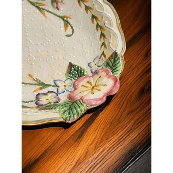 Fitz and Floyd Home Fragrance Collection Potpourri Bowl 10" Diameter EUC - Picture 4 of 6